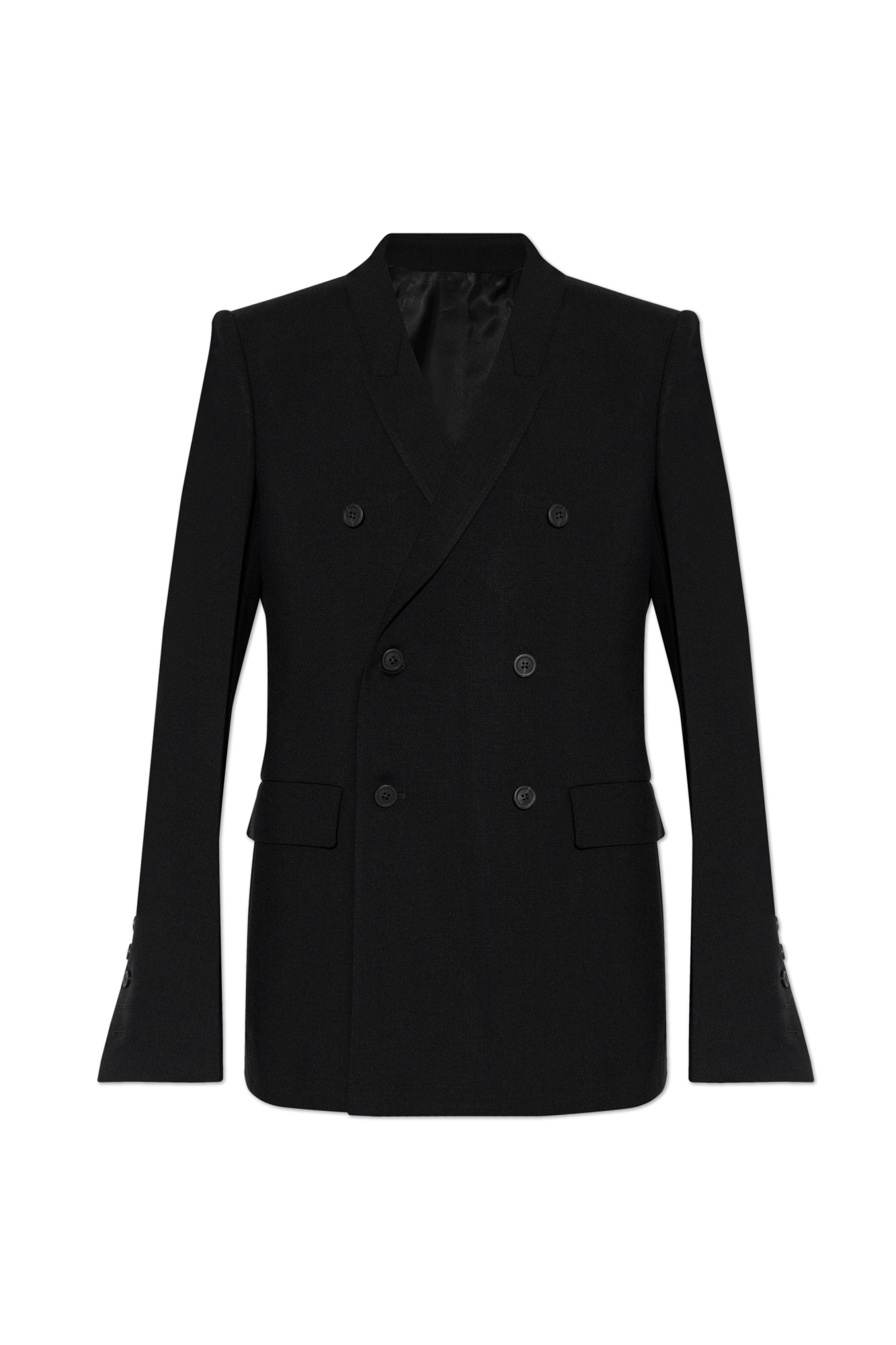 極美品 RICK OWENS 21SS SHARP BLAZER 46 Black JMF Blazer Rick Owens - Vitkac AS